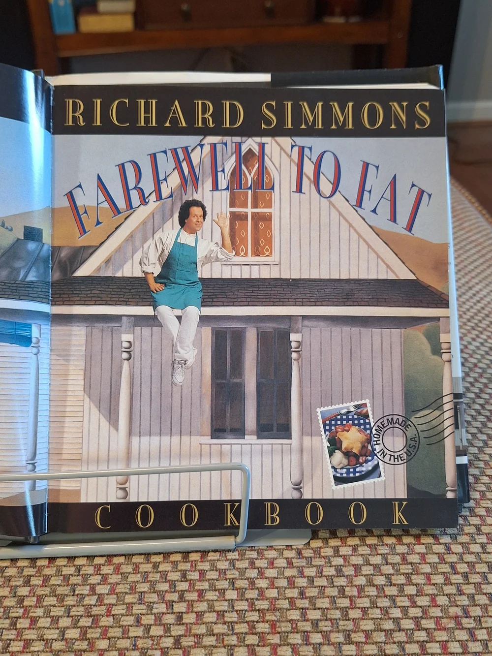 Richard Simmons Farewell to Fat Cookbook - Vintage 1996 Copyright